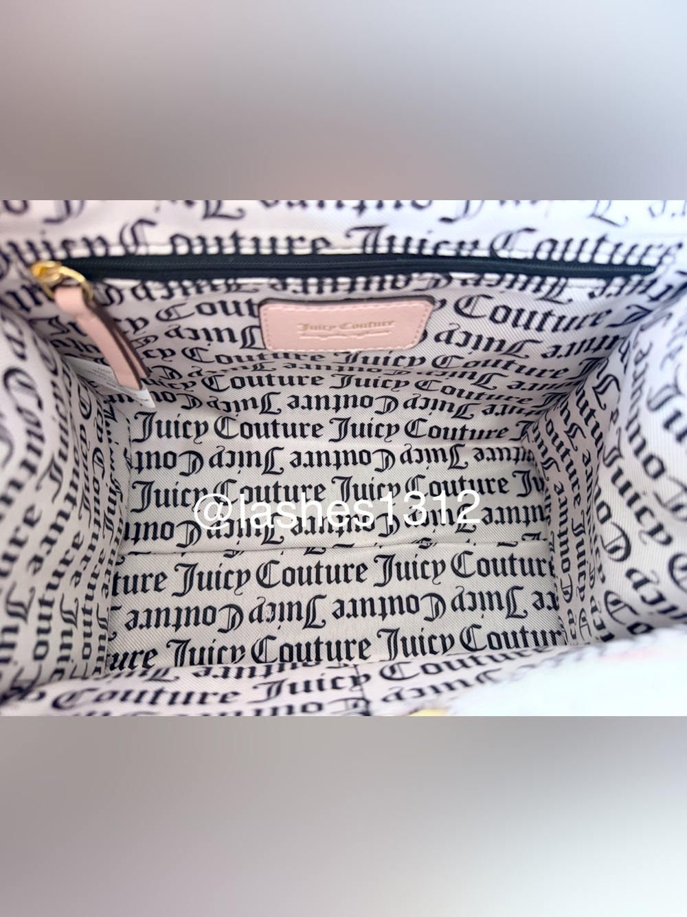 JUICY COUTURE Bag Berry Sweet Mini Tote and Wallet Set - Cream Pink Strawberry - Picture 6 of 11